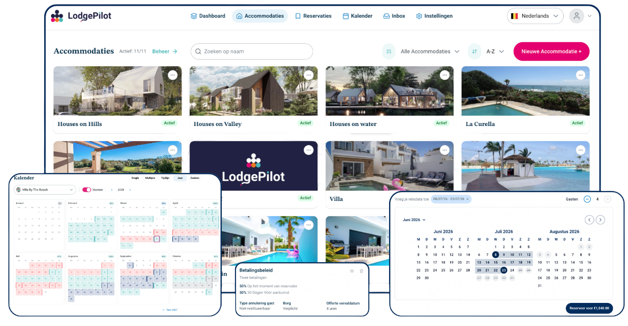 LodgePilot Dashboard